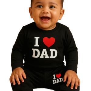 Person wearing a vibrant printed dress, smiling confidently – a visual that reflects the spirit of ‘LEELA Baby Wear’, a story of joyful style and fresh starts.”